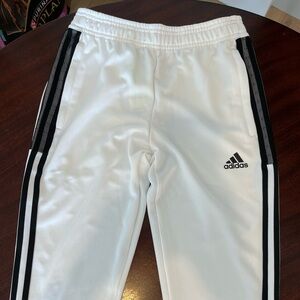 Brand New Adidas Tiro Youth Track Pants White size M